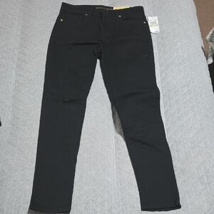 Michael Kors Black Denim with Gold Details